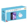 Image de Smartphone Oppo Pack Fnac Reno16 F 6 57 5G Double nano SIM 256 Go Violet noir + Ecouteurs Enco Air5 Pro Blanc