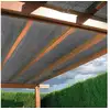 Image de Brise Vue En Toile Tissée Gris Anthracite 10 M X H.1,80 M - Jardideco