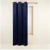 Image de Rideau en tissu chenille à l'effet velours gratté bazyl 21636