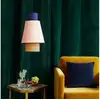 Image de Rideau en velours uni et point de bourdon noir dario 22329