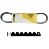 Image de Courroie Poly V 1930 H 7 - Ariston - DV60Q2ME - LAVATHERM630 - LTH57520 - SP610/10 - ST300 - T300 - WT1081