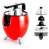 Image de Presse-agrumes électrique Kitchencook Presspod avec Bras articulé en aluminium, 200W Capacité 0,55L - Rouge
