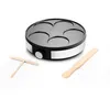 Image de Crêpière électrique antiadhésive - KITCHENCOOK - Fonte daluminium - Revêtement antiadhésif - Puissance 1200 W