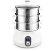 Image de Cuiseur Vapeur & Couscoussier électrique Kitchencook MULTISTEAM 9, 600 W Capacité 9L Réservoir 2L - Inox