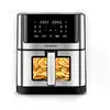 Image de Kitchencook - friteuse sans huile 8l - 8 programmes - minuterie numérique - thermostat réglable - 1800w - inox