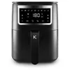 Image de Kitchencook - Friteuse Sans Huile 4l - 8 Programmes - Minuterie Numérique - Thermostat Réglable - 1400w - Noir