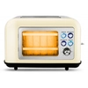 Image de Kitchen Cook Toasteo Glass Beige 7 2 Part(s) 800 W Beige, Acier Inoxydable