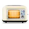 Image de Grille-pain - KITCHENCOOK - TOASTEO GLASS BEIGE - 2 fentes - 800 W - Fenêtre verre trempé