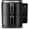 Image de Kitchen Cook Airflow_12 Friteuse Double 12 L Autonome 2800 W Friteuse D’air Chaud Noir