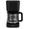 Image de Cafetière filtre - KITCHENCOOK - Capacité 13 L - Jusquà 10 tasses - Noire mate - Puissance 750 W
