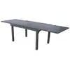 Image de Table de jardin extensible 10 personnes piazza - l. 135-270 cm - noir graphite