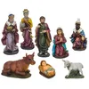 Image de Féérie Lights & Christmas - 8 Santons pour crèche de Noël - H. 20 cm - Multicolore