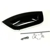 Image de Poignée de hublot chrome Futura pour lave-linge Indesit - C00287769 WDD10760BXEU - Accessoire dappareil