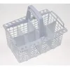 Image de Panier à couverts pour lave-vaisselle Indesit - C00094297 220.43.0002 624003 C00079023 LS1082N - 370 - Blanc