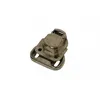 Image de CHARNIÈRE INFÉRIEURE DE PORTE POUR LAVE-LINGE CANDY - HOOVER * 92784297 - 31000056 - LB CI835 TP 310