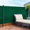 Image de IDMARKET Brise vue renforcé 2 x 10 M vert 90 gr/m² classique