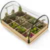 Image de Carré Potager 12 Compartiments + Housse Serre Châssis