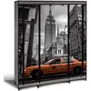 Image de Armoire De Rangement Penderie Pliable Vêtements En Tissu New-york Dressing Xxl