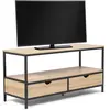 Image de Meuble Tv 113 Cm Detroit 2 Tiroirs Design Industriel