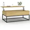 Image de Table Basse Plateau Relevable Rectangulaire Detroit Design Industriel
