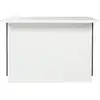 Image de Ilot central ivo 120 cm blanc et gris avec plan de travail