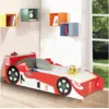 Image de Lit enfant voiture formule 1 teddi 70 x 140 cm rouge
