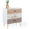 Image de Commode 3 Tiroirs Bahia 75 Cm Scandinave