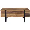 Image de Table basse plateau relevable rectangulaire austria bois pied épingle - idmarket