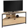 Image de Meuble Tv 100 Cm D'angle Detroit Avec Placard Design Industriel