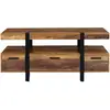Image de Meuble tv 113 cm austria avec tiroirs bois pieds épingle