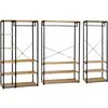 Image de Dressing modulable xxl grande capacité l. 250 cm detroit design industriel