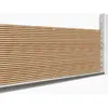 Image de Brise Vue Occultant 1,8 X 10 M Effet Claustra En Bois 160 Gr/m²