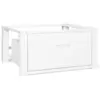 Image de Support pour machine à laver 63 x 54 cm socle réhausseur en métal avec tiroir