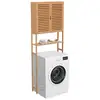 Image de Meuble étagère dessus wc placard bambou bea