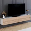 Image de ID MARKET meuble tv ELIO 180 cm multicolore suspendu