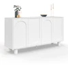 Image de Buffet 160 Cm Archie 4 Portes Design Arche Blanc