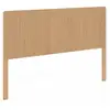Image de Tête de lit sur pied juliette 160 cm effet lattes tasseau bois