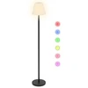 Image de Lampadaire Solaire Extérieur Avec Led Multicolore