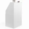 Image de Armoire sous pente 2 portes tomi 60 x 50 x 110-70 cm blanc