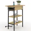 Image de Table D'appoint - Chevet Avec Multiprise Detroit Design Industriel