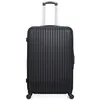 Image de Valise Grand Format CARPATES 4 Roues - noir - HERO 75x47x29cm