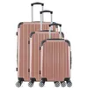 Image de Set de 3 Valises DENALI-B - rose - WAVE PARIS