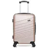 Image de Valise Cabine TIGRE - rose - WAVE PARIS 55x35x21cm
