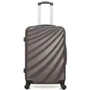 Image de Valise Weekend DANUBE 4 Roues - marron - WAVE PARIS 65x41x26cm