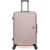 Image de Valise Grand Format SPIEZ 4 Roues - rose - SWISS KOPPER 75x47x29cm