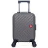 Image de Valise Cabine XXS SPIEZ 4 Roues - gris - SWISS KOPPER 46x32x20cm