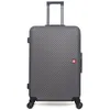 Image de Valise Grand Format SPIEZ 4 Roues - gris - SWISS KOPPER 75x47x29cm