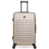 Image de Valise Grand Format ABS WIL 4 Roues - beige - SWISS KOPPER 75x47x29cm