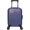 Image de Valise Cabine XXS ZURICH 4 Roues - bleu - SWISS KOPPER 46x32x20cm
