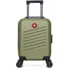 Image de Valise Cabine XXS ZURICH 4 Roues - vert - SWISS KOPPER 46x32x20cm
